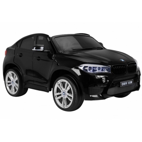 Dwuosobowe autko dla dzieci BMW X6M XXL Czarny JJ2168